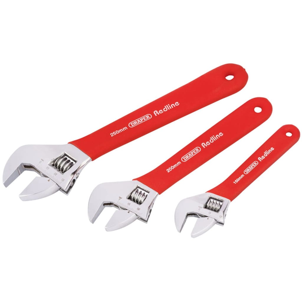Draper-Werkzeuge Draper-Werkzeuge Redline Verstellbarer Moersleutel-Set 3-DLG 67634