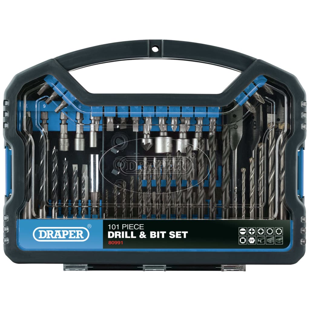 Draper-Werkzeuge Draper-Werkzeuge 101-teilige Bohrerbitszubehör-Set