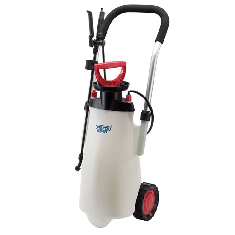 Draper -Werkzeuge Draper -Werkzeuge Experten Drucksprühen mit Trolley 15 l Rood 82583