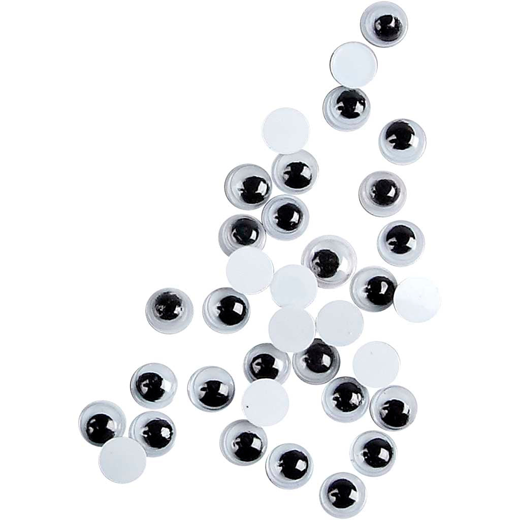 Kreativfirma Wiebelogen nicht selbstadhäsiv 6mm, 1000st.