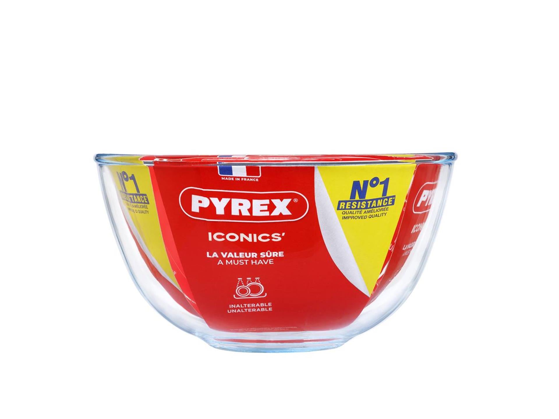 Pyrex Rührschüssel 3 l Glas