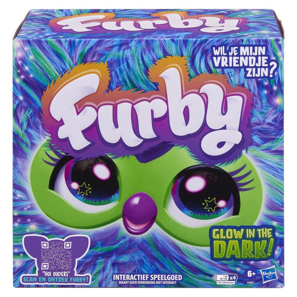 Furby Furby Aurora Borealis glüht im Dunkeln + Licht und Klang