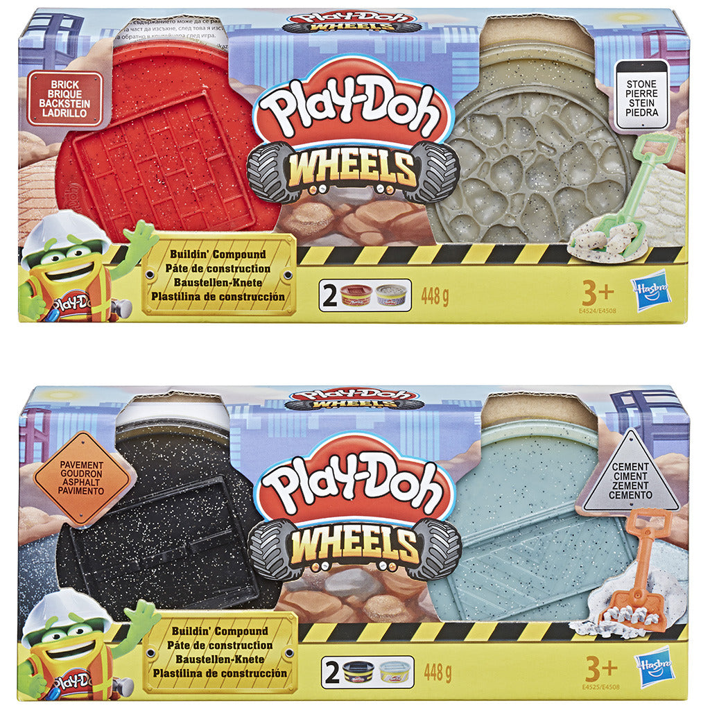 Play-Doh-Gebäude Nr. 039; Masse mit 448 g Lehm und Schaufel