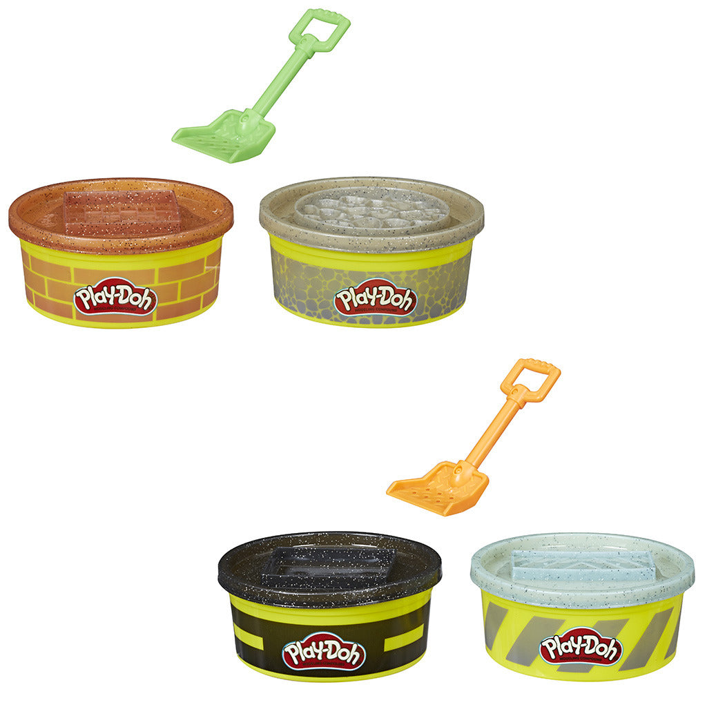 Play-Doh-Gebäude Nr. 039; Masse mit 448 g Lehm und Schaufel