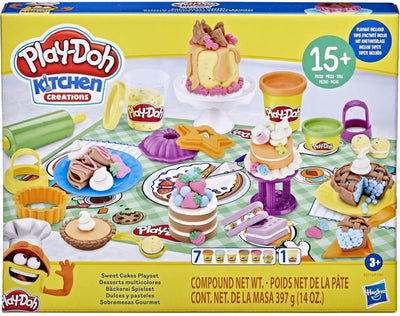 Play-Doh Kitchen Creations Süße Kuchen-Spielset 3+