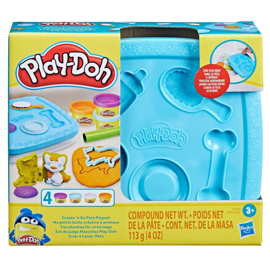 Play-Doh Create und Go Speelset Assorti