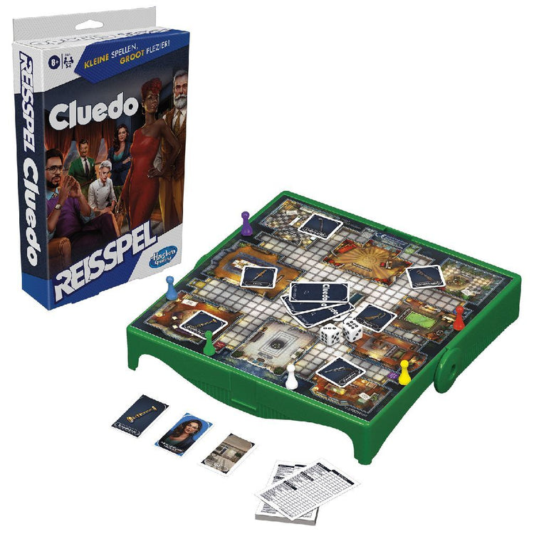 Hasbro Gaming-Reisespiel Cluedo