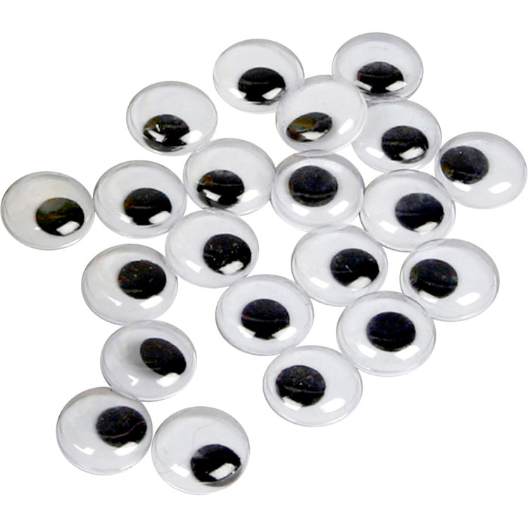 Creativ Company Kulleraugen, nicht selbstklebend, D 14 mm, 1000 Stück 1 Box