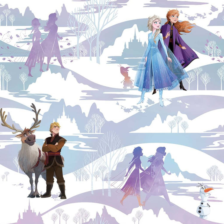 Noordwand noordwand wallpaper @ home gefrorene szene lila lila