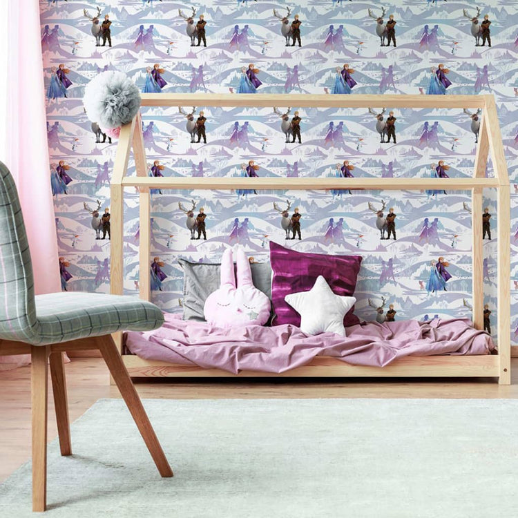 Noordwand noordwand wallpaper @ home gefrorene szene lila lila