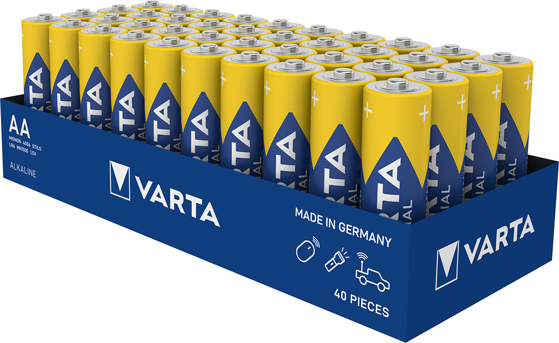 Varta aa lr06 Penlite Alkaline Masse 40 Teile