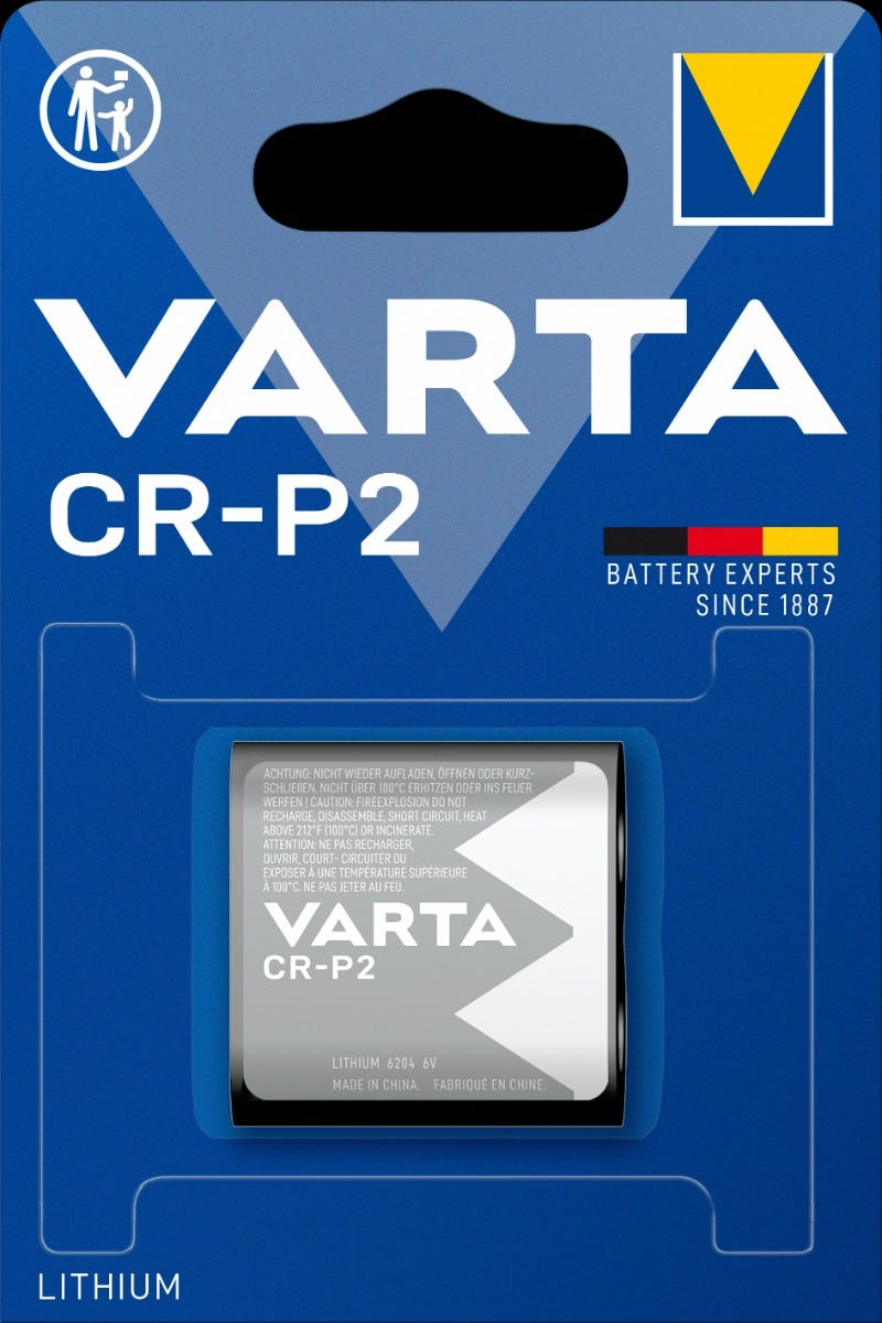 Varta batterie cr-p2 shimano auto d
