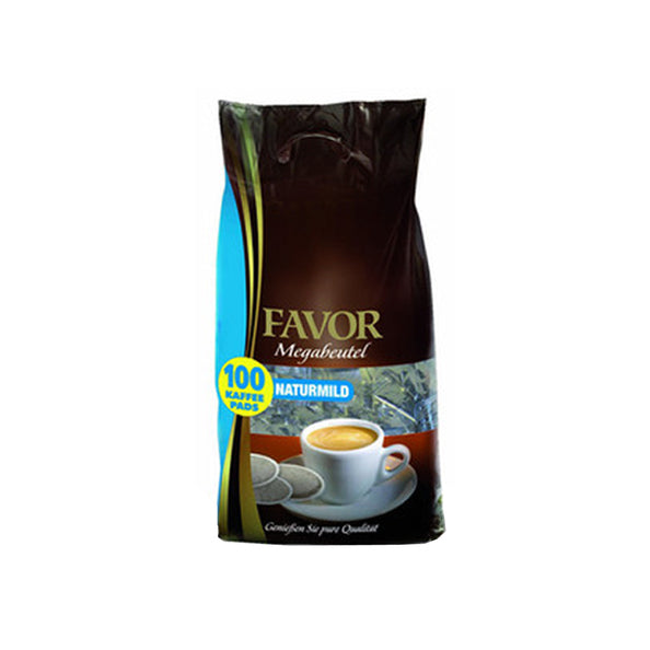 Favor mild geröstet Megabeutel (8x 100 Pads)