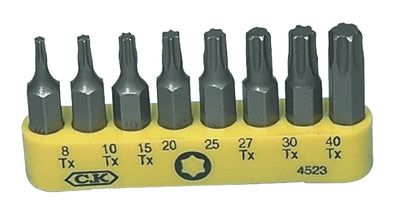 C.K. C. k. CK-4523 8-teiliges Torx Bitset