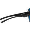 Smith Brille Wildcat Matte Black Chromapop Polarisierter blauer Spiegel