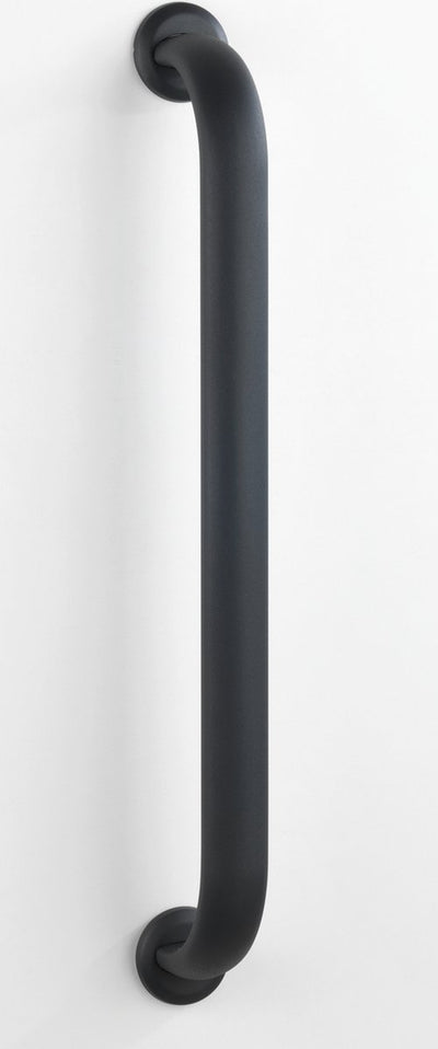 Wenko Wandgriff Secura Premium 63cm Anthrazit Aluminium – Sicherheitsgriff – Wandhalterung – Wannengriff – Belastbarkeit max. 120 kg - TÜV GS geprüft, zugelassen und zertifiziert