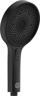 Schütte bvb Handbrause - Duschkopf ø 13 cm - 3 Funktionen - Mattschwarz