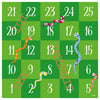 Achoka spielen Rugschlangen und Leitern, 200x200 cm
