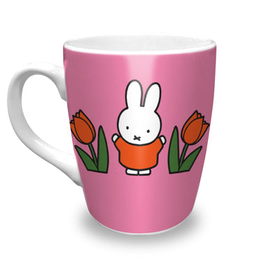 Miffy Tasse Relax Tulpen rosa