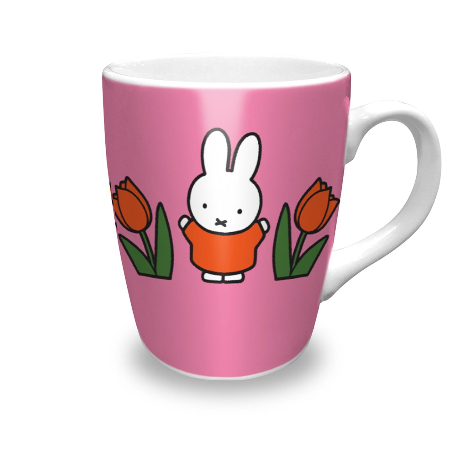 Miffy Tasse Relax Tulpen rosa