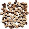 Creativ Company Holzmischung, D 7–10 mm, Stärke 4–5 mm, 230 g, 1 Karton
