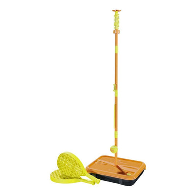 Swingball -Turnier -Tennispol mit allen Oberflächen Basic Orange Gelb