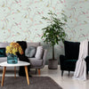 Niederländische Wandverkleidung niederländische Wandverkleidung Wallpaper Phoebe Mint -gelenkt