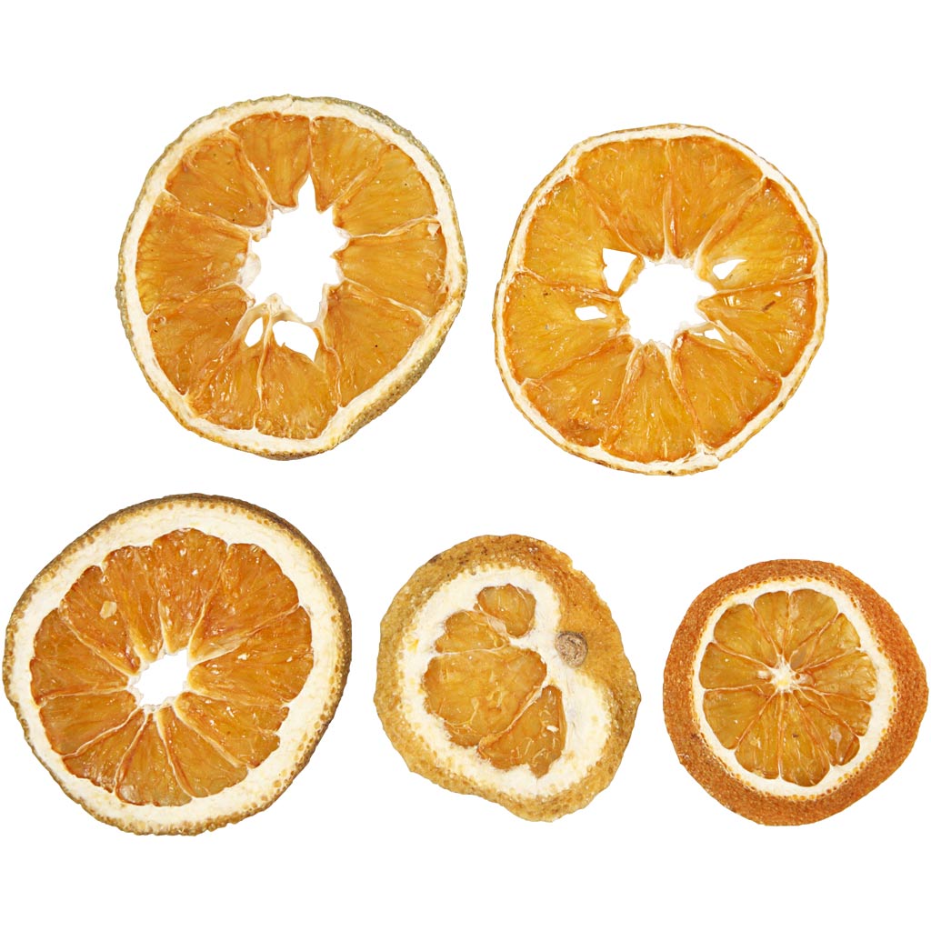 Kreativfirma getrocknete Orangenstücke, 5st.