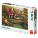 Puzzle Cottage auf mehr 500 Teilen