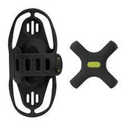 Knochensammlung Universal Telefonhalter Bike Krawatte Pro4 + Riemen schwarz - afbeelding 1