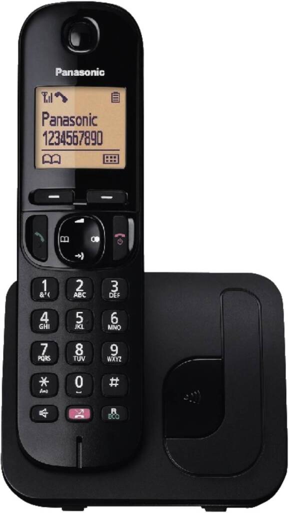 Panasonic kx-tgc250nlb Telefone Mono schwarz