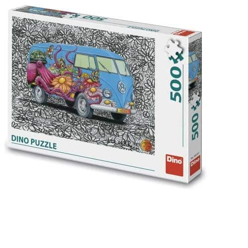 Puzzle Hippies VW Bus 500 Stück