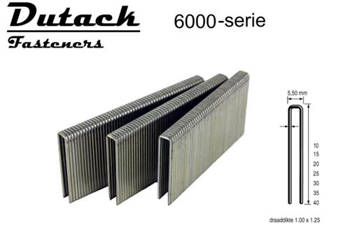 Dutack-Heftklammern 6000 25 mm 5000