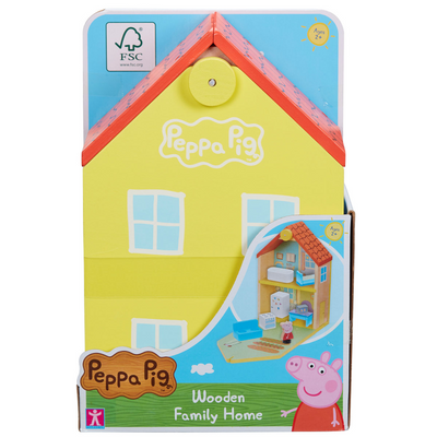 Boti Holzpuppenhaus mit Accessoires