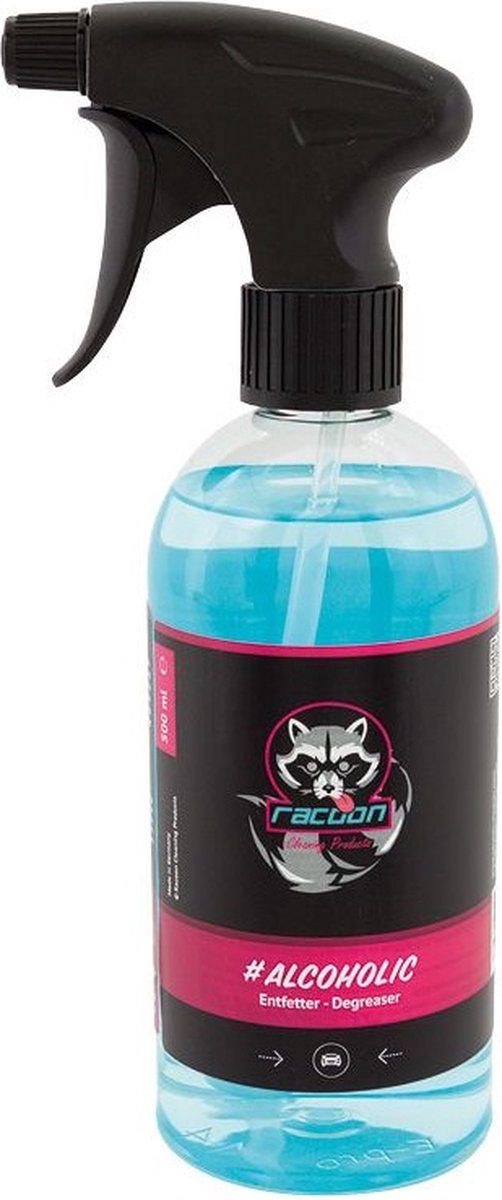 Waschbär-Entfetter, alkoholischer Reiniger, 500 ml, hellblau