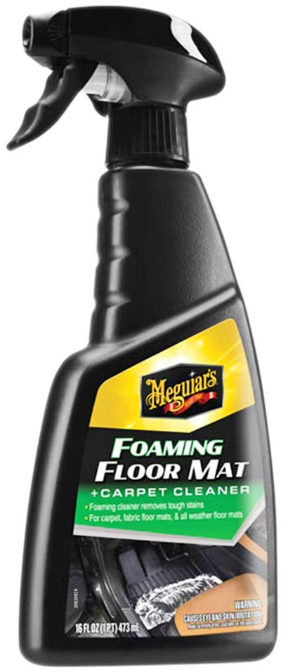 Meguiar's Meguiar's schäumender Bodenmatten-Teppichreiniger – 473 ml – Innenreiniger Auto – für Teppichbodenmatten – starke Schaumformel