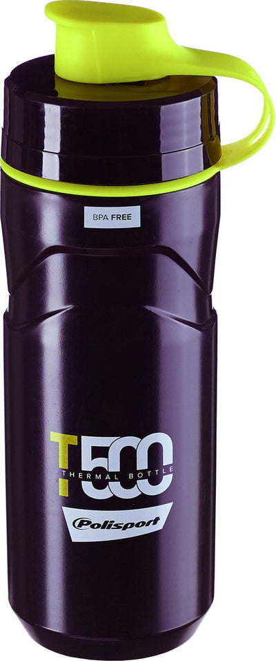 Polisport Flasche Thermal T500 500ml schwarz-lindgrün