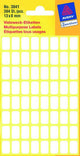 Kangaro-Etikett, weiß, 13 x 8 mm, Packung mit 10 Stück