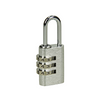 Yale 1065213 – Vorhängeschloss 20 mm Aluminium, silberfarben, Standard | 3 Stück