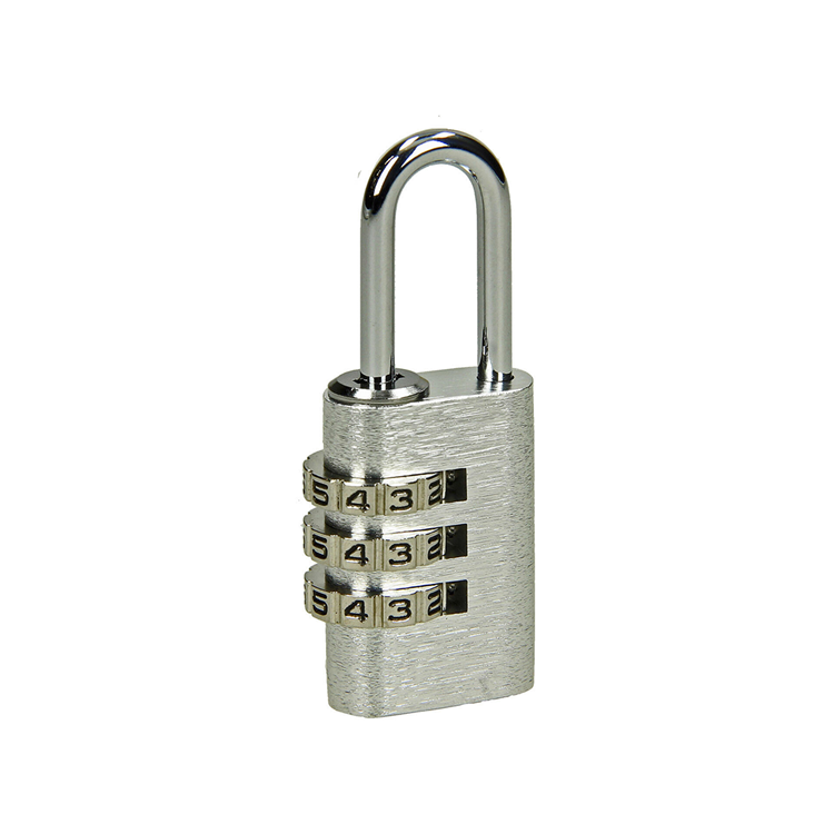 Yale 1065213 – Vorhängeschloss 20 mm Aluminium, silberfarben, Standard | 3 Stück
