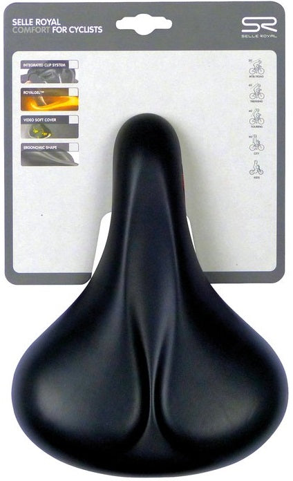 Fahrrad Sattel Selle Royal Freedom Men - Schwarz
