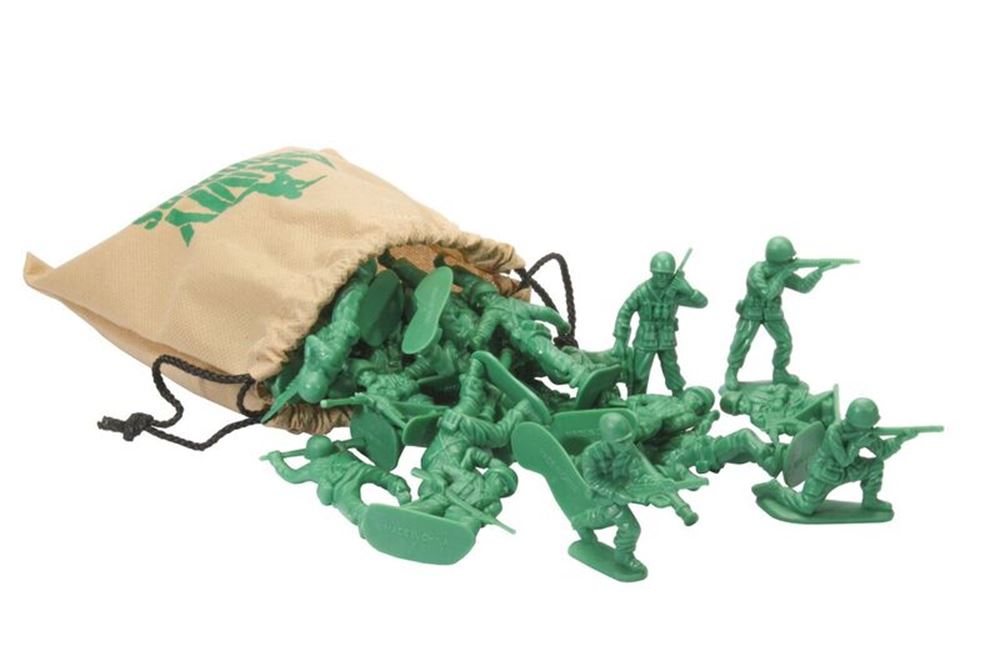 Soldaten 15 cm mit Tasche