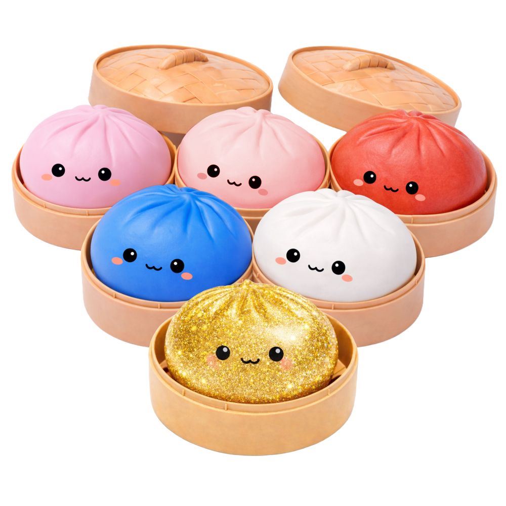 Lucky Bao Mystery Squishy Knödel.
