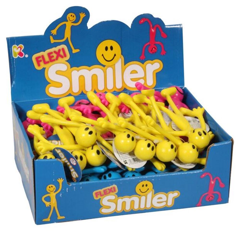 Flexibler Smiley-Mann. 3+