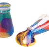 Regenbogenschleim in der Flasche. 3+