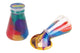 Regenbogenschleim in der Flasche. 3+