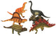 Extra großer Dinosaurier 32-42. 6 sort. 3+