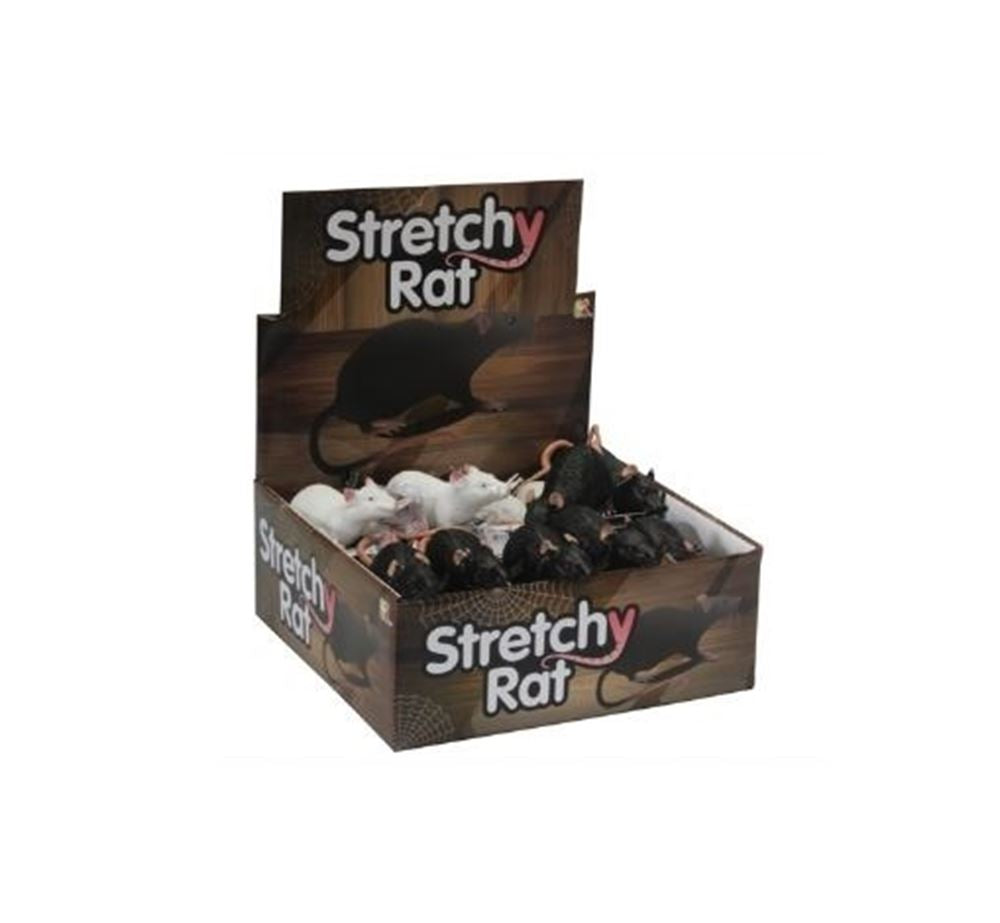 Stretchratte 18 cm. 2 Sortiment. 3+
