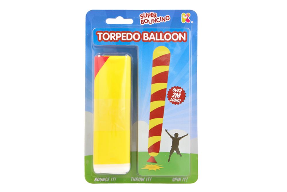 Super springender Torpedoballon