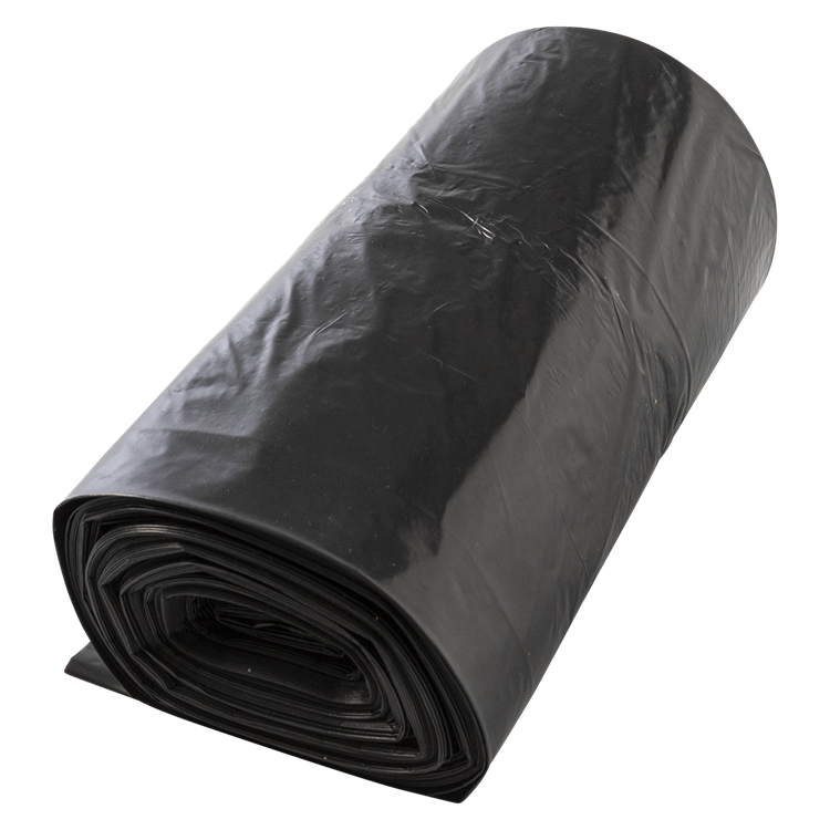 1054870 - Abfallbeutel 120 Liter, schwarz LDPE25 Stück pro Rolle | 10 Stück